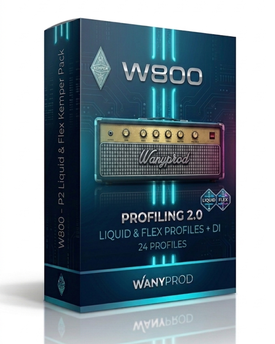 W800 — Liquid Kemper Pack | P2 Profiling | Classic Rock to High Gain